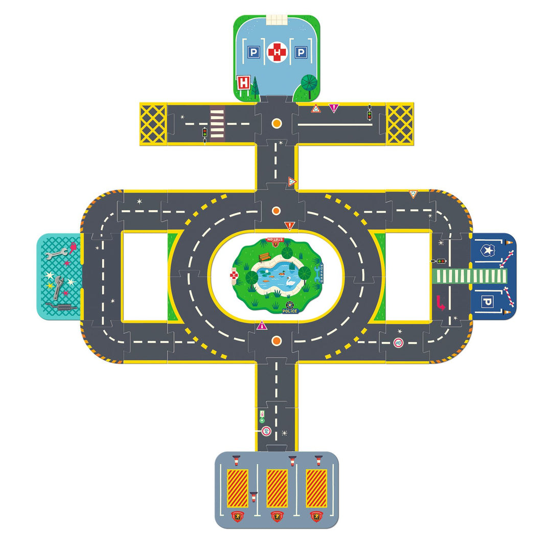 Djeco Crazy Motors Puzzl&