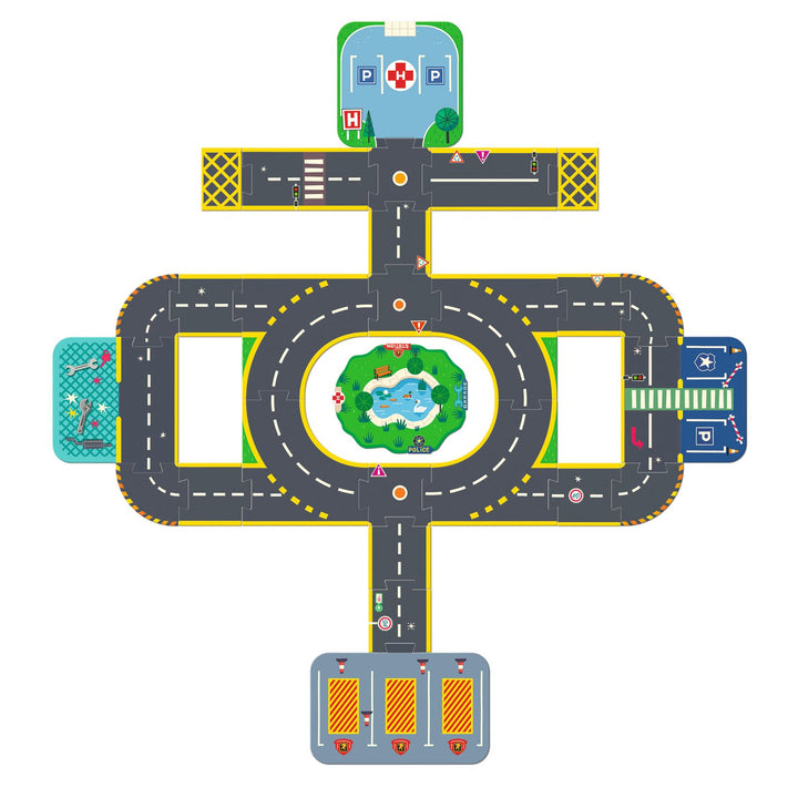 Djeco Crazy Motors Puzzl&