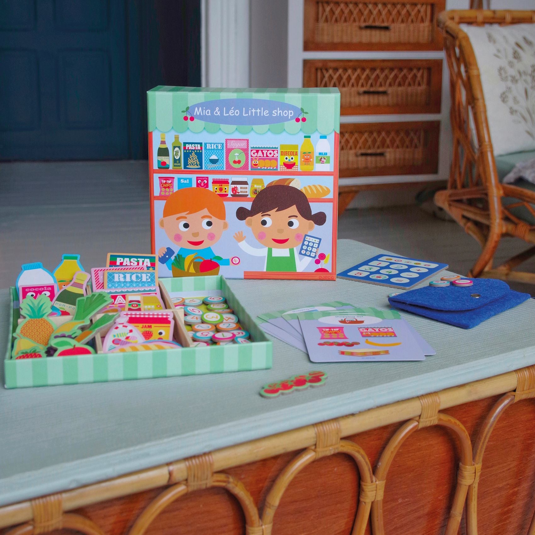Djeco Little Shop Playset – Mia & Leo