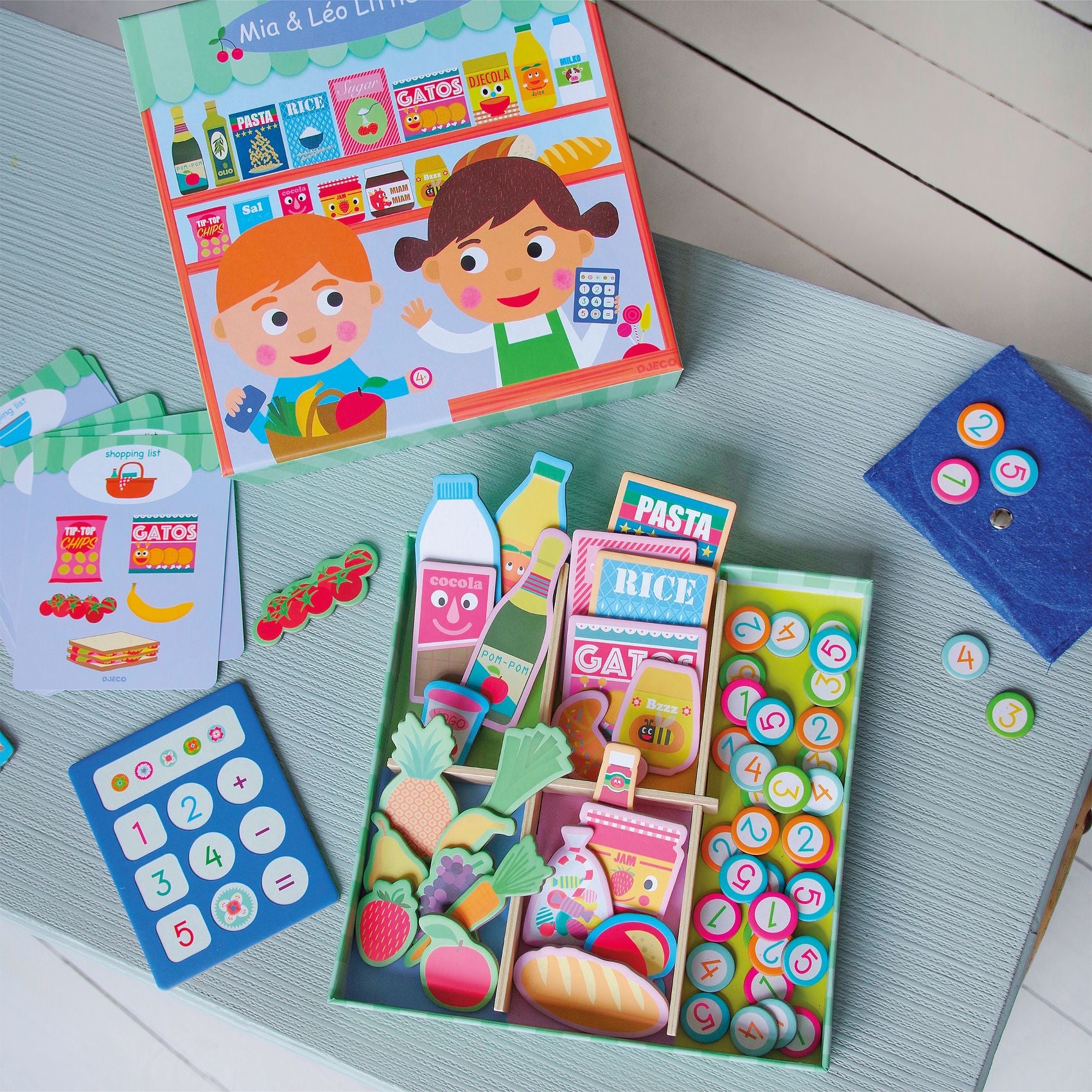Djeco Little Shop Playset – Mia & Leo