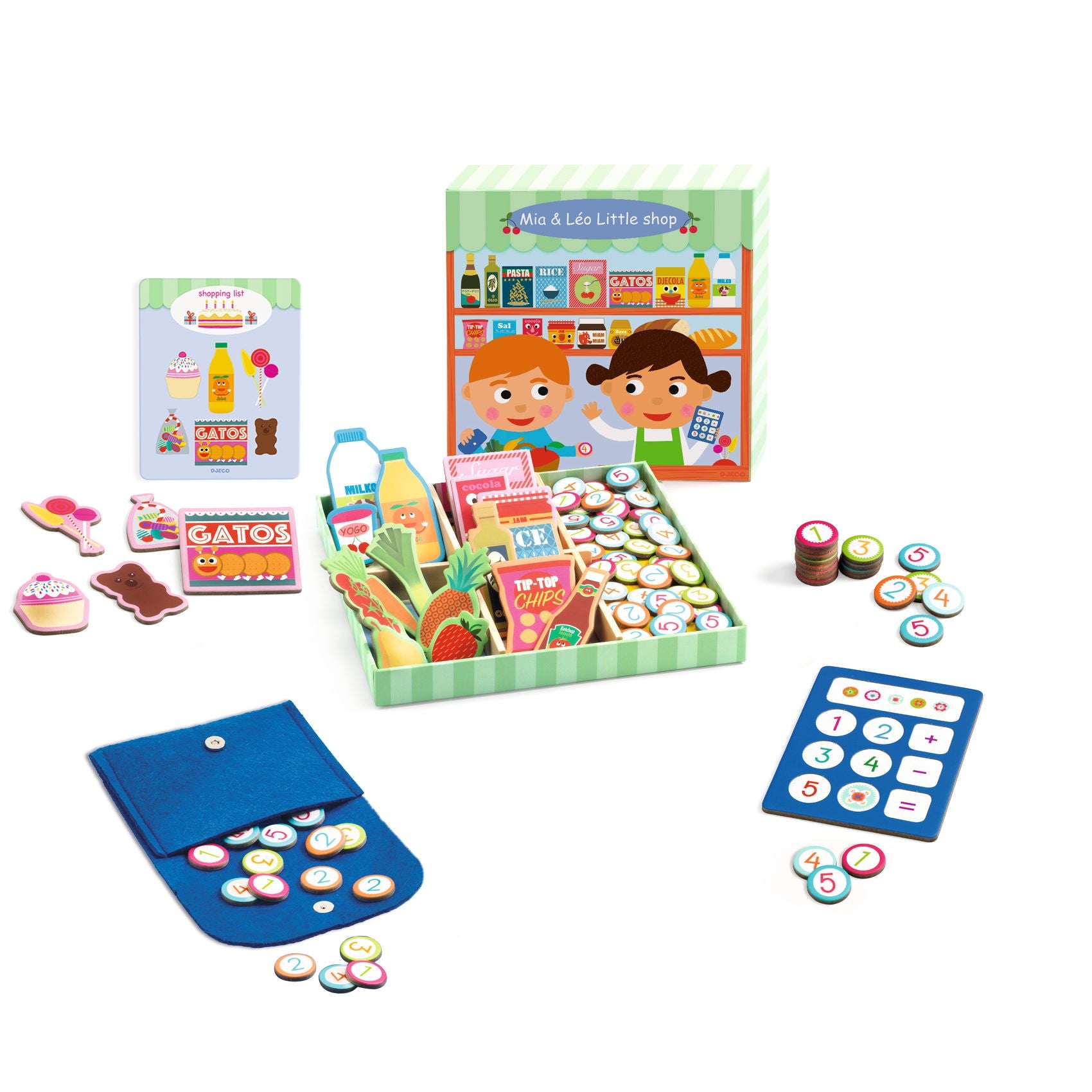 Djeco Little Shop Playset – Mia & Leo