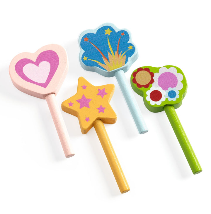 Djeco Happy Birthday Cake &amp; Candles Set