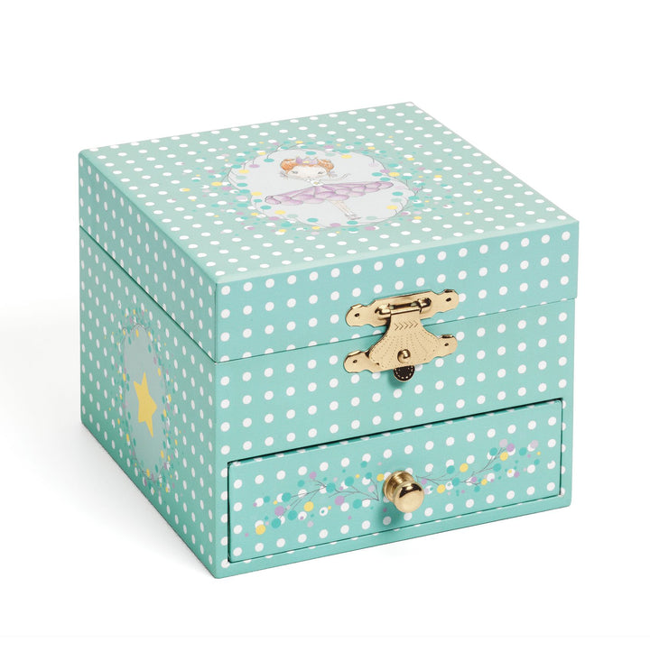 Djeco Wooden Musical Jewellery Box – Delicate Ballerina