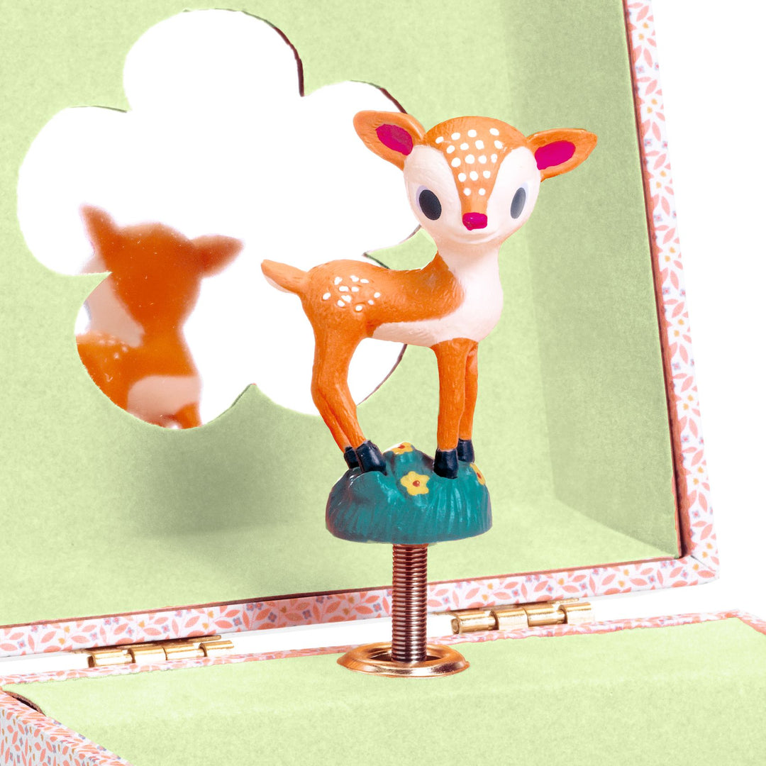 Djeco Wooden Musical Jewellery Box – The Woodland Fawn