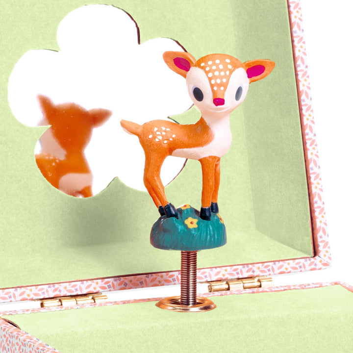 Djeco Wooden Musical Jewellery Box – The Woodland Fawn