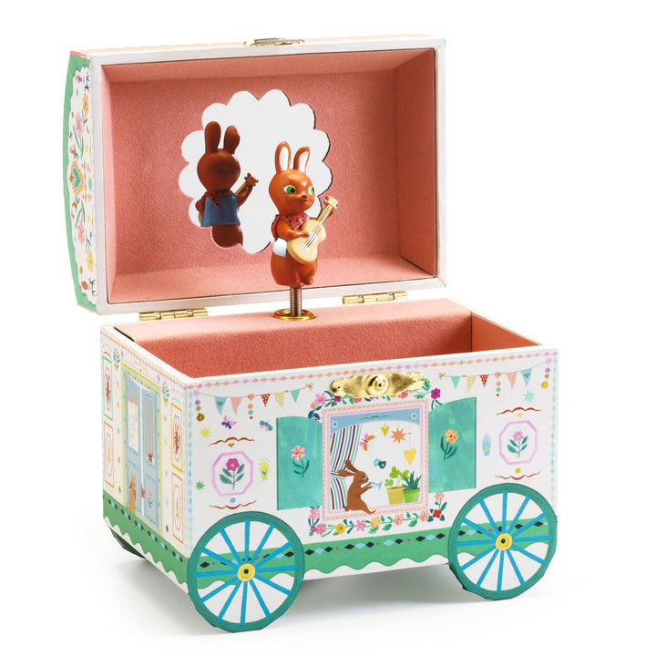 Djeco Wooden Musical Jewellery Box – Enchanted Caravan