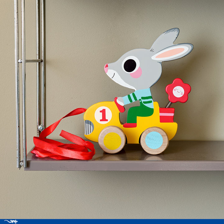 Djeco Pull Along – Roulapic the Rabbit