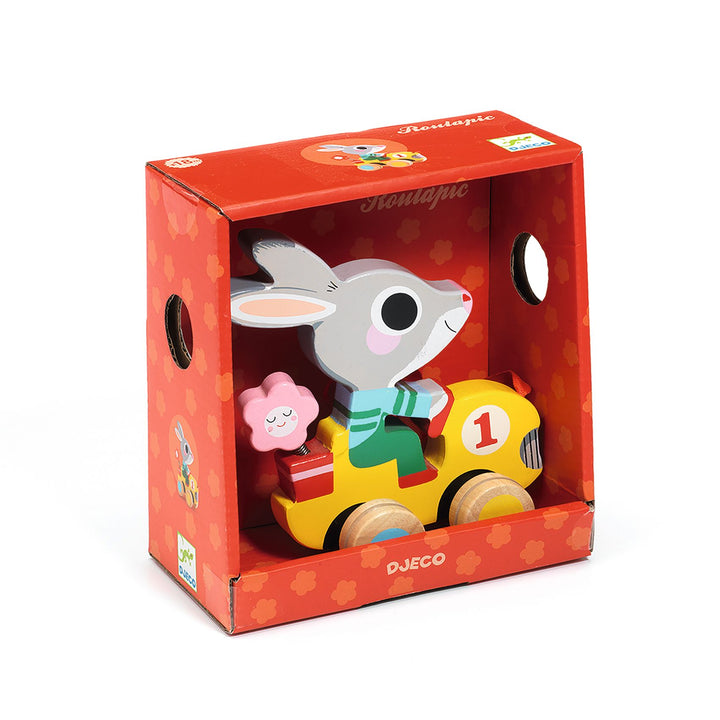 Djeco Pull Along – Roulapic the Rabbit