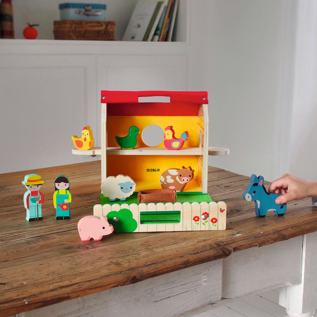 Djeco My First Portable Play Softi Farm