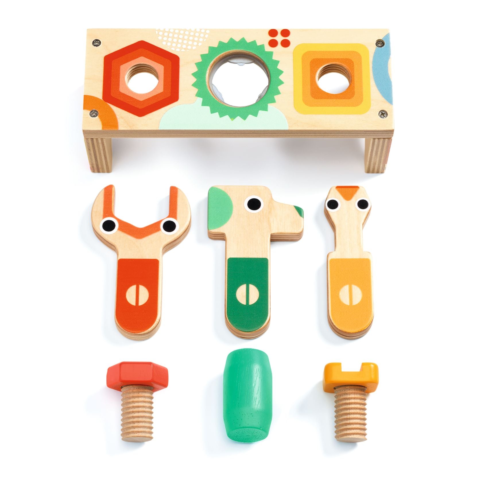 Djeco Bricolou Mini Workbench