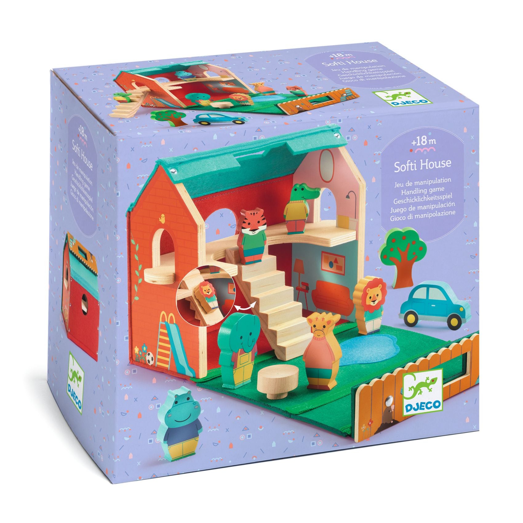 Djeco My First Portable Play Softi House