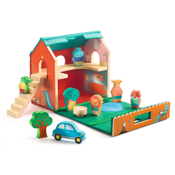 Djeco My First Portable Play Softi House