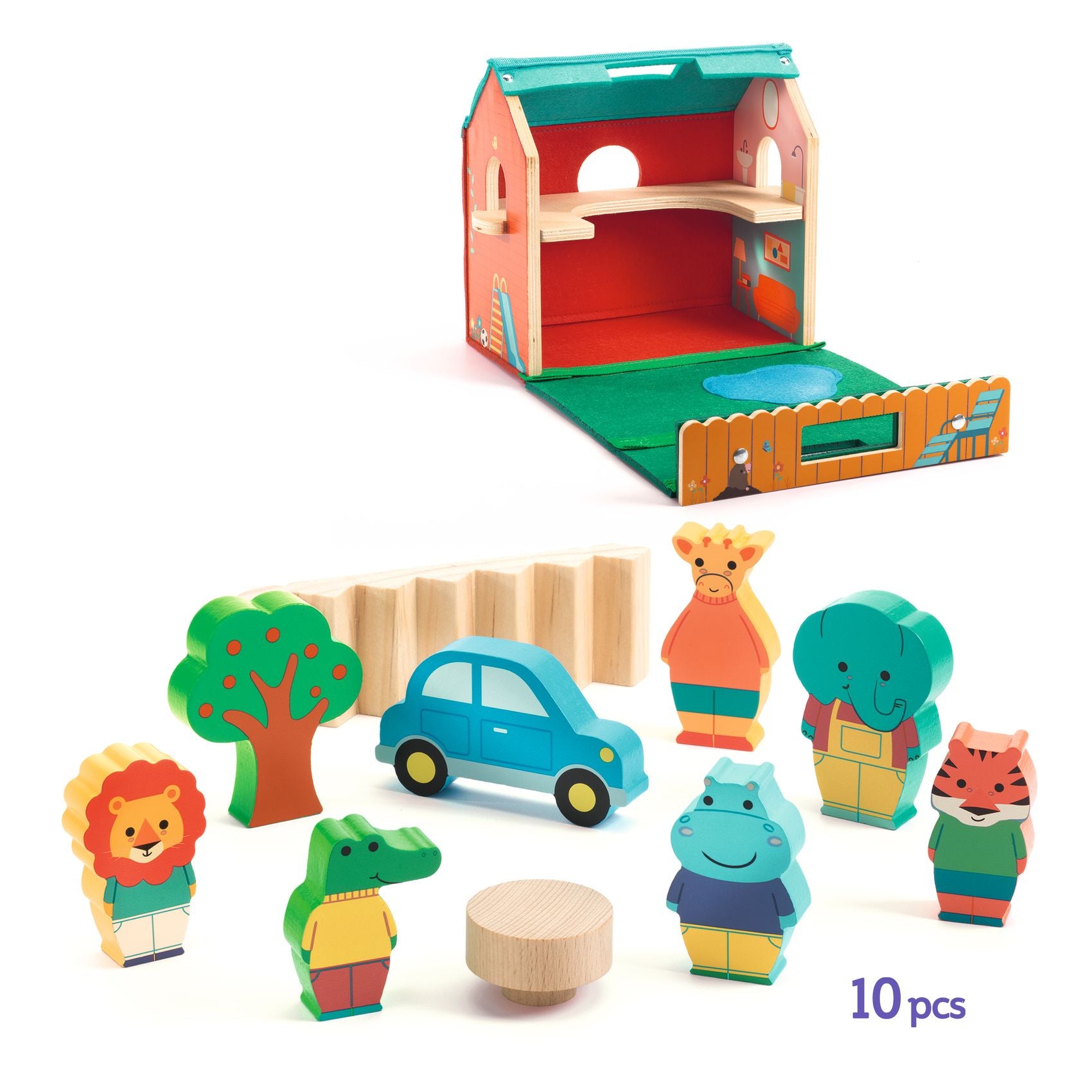 Djeco My First Portable Play Softi House