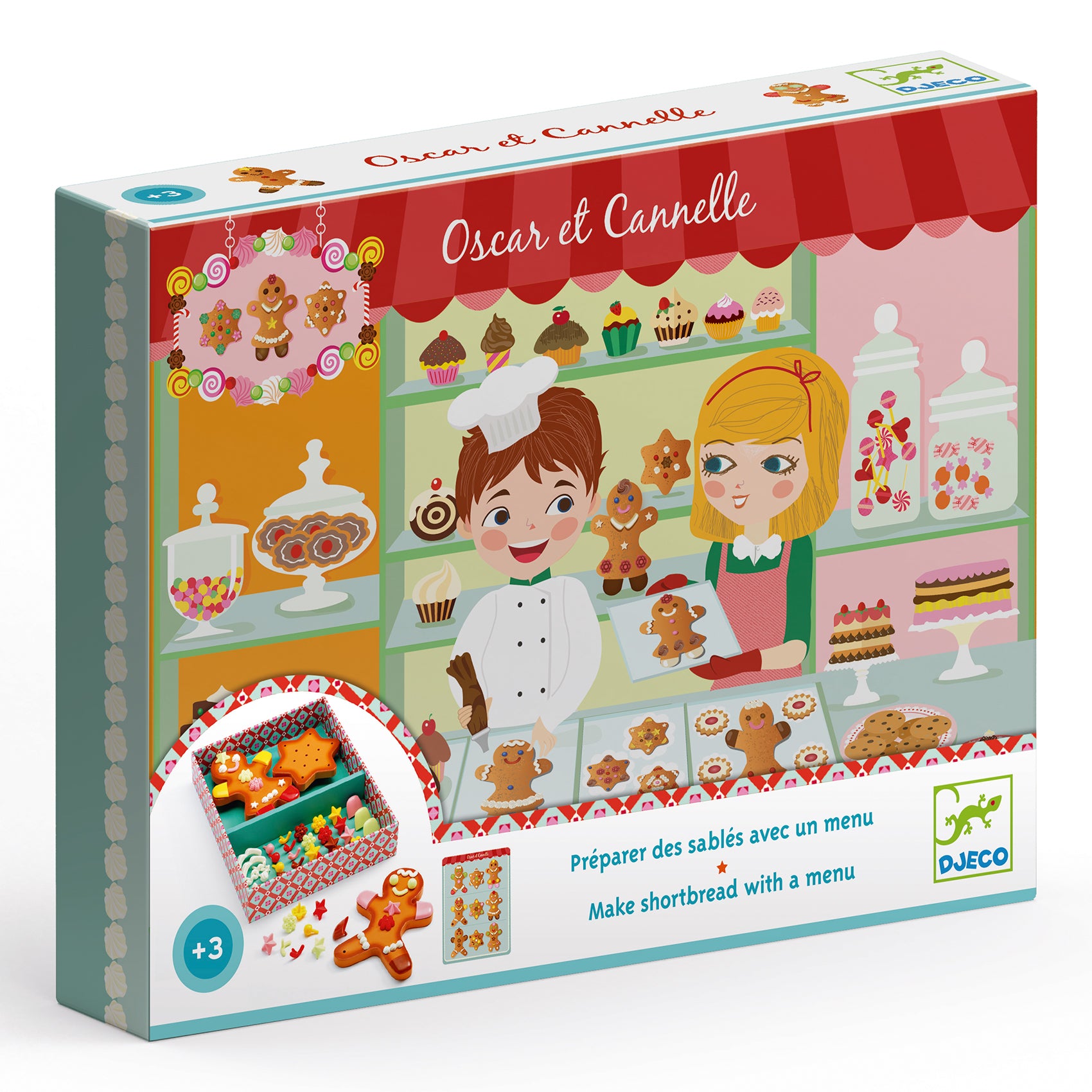Djeco Gingerbread Playset – Oscar & Cannelle