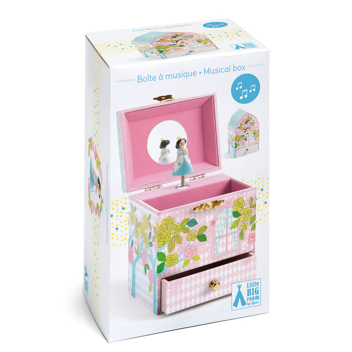 Djeco Wooden Musical Jewellery Box – Enchanted Palace
