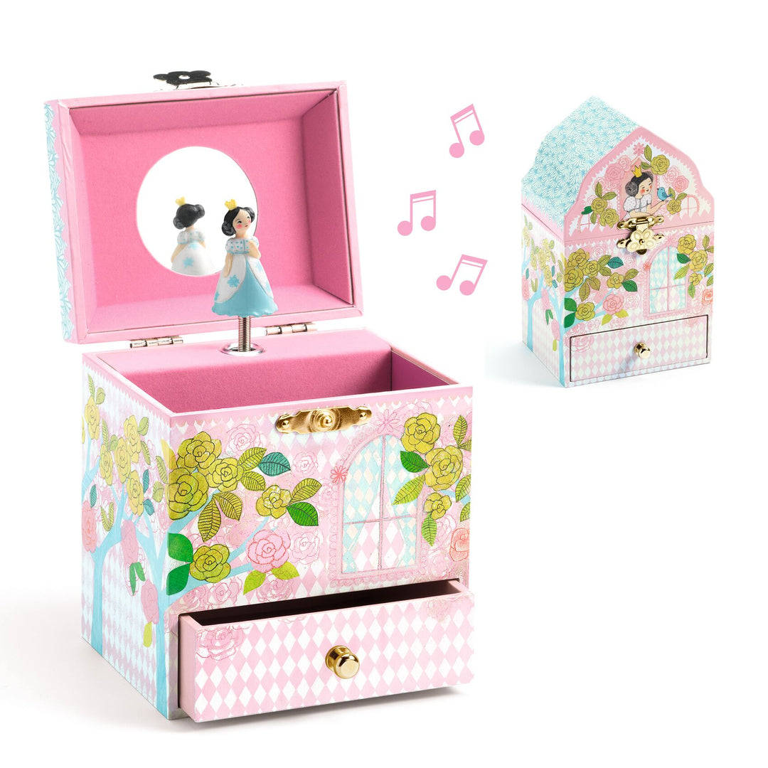 Djeco Wooden Musical Jewellery Box – Enchanted Palace