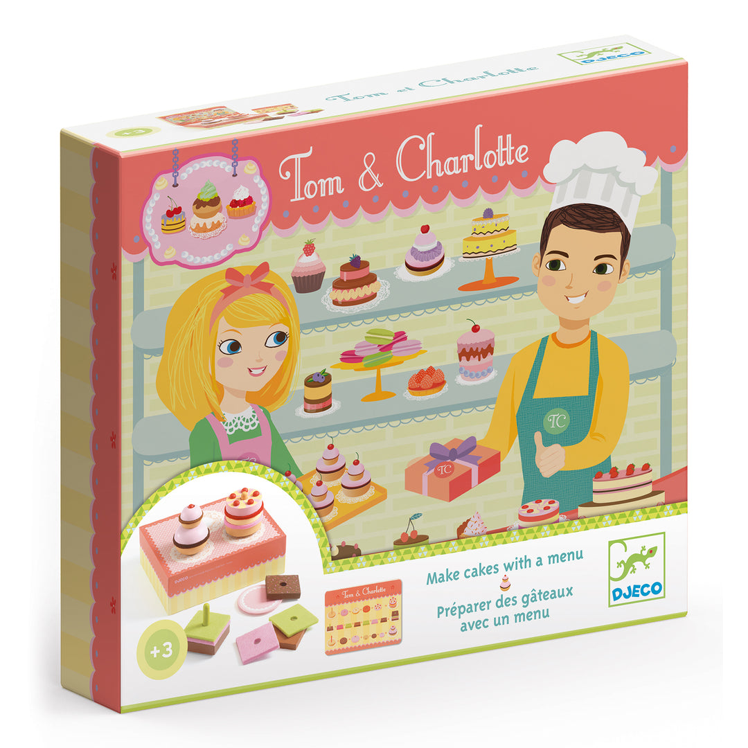 Djeco Cake Shop Playset – Charlotte &amp; Tom