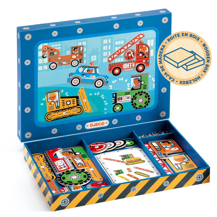 Djeco Tap Tap Art – Vehicles