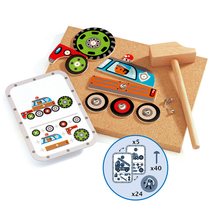 Djeco Tap Tap Art – Vehicles