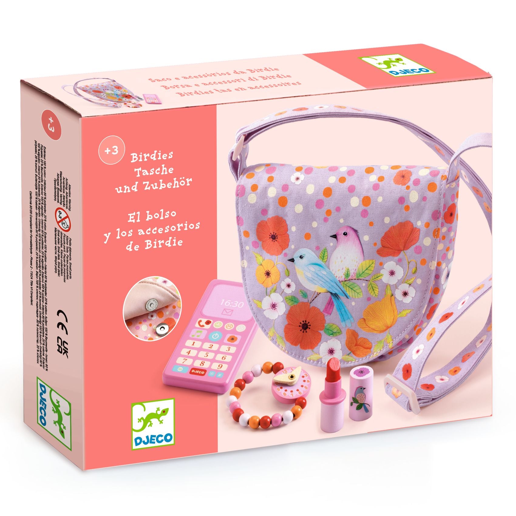 Djeco Birdie’s Bag & Accessories