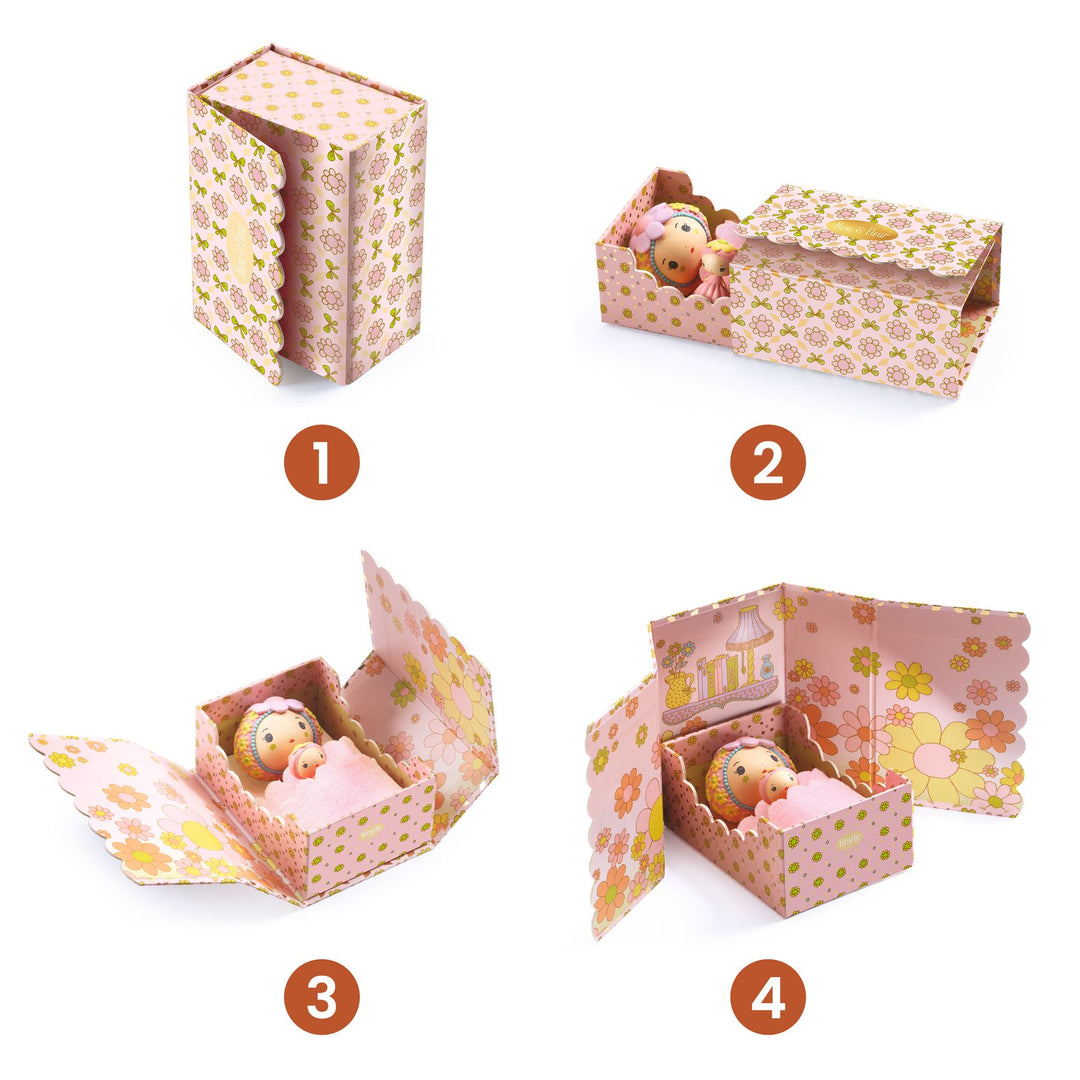 Djeco Tinyly Rose Tiny Room