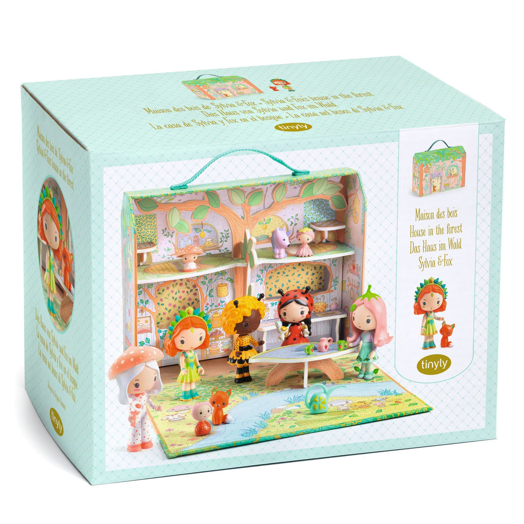 Djeco Tinyly Sylvia &amp; Fox’s Woodland House
