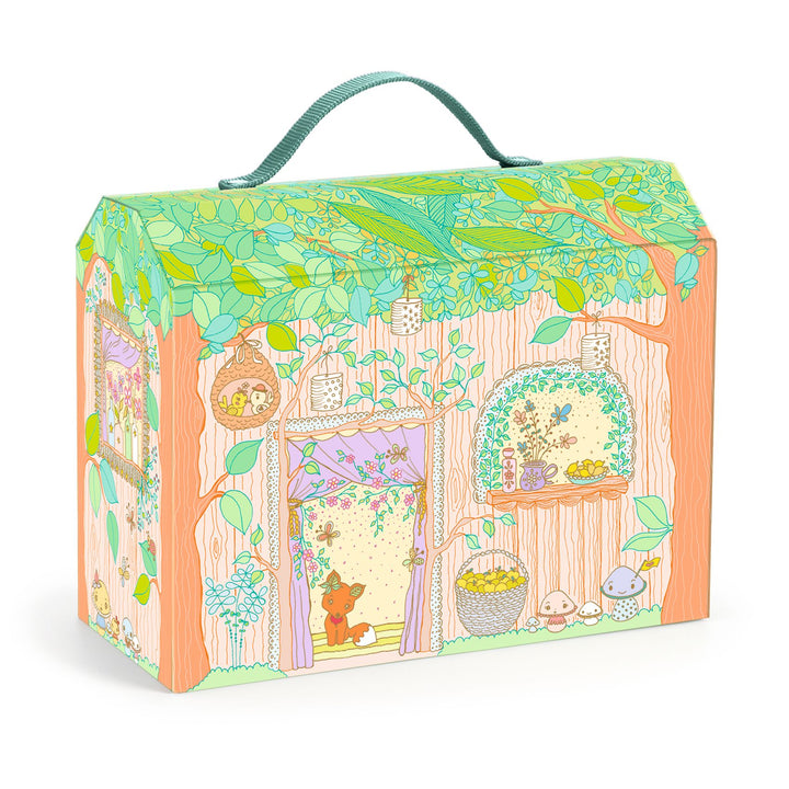 Djeco Tinyly Sylvia &amp; Fox’s Woodland House