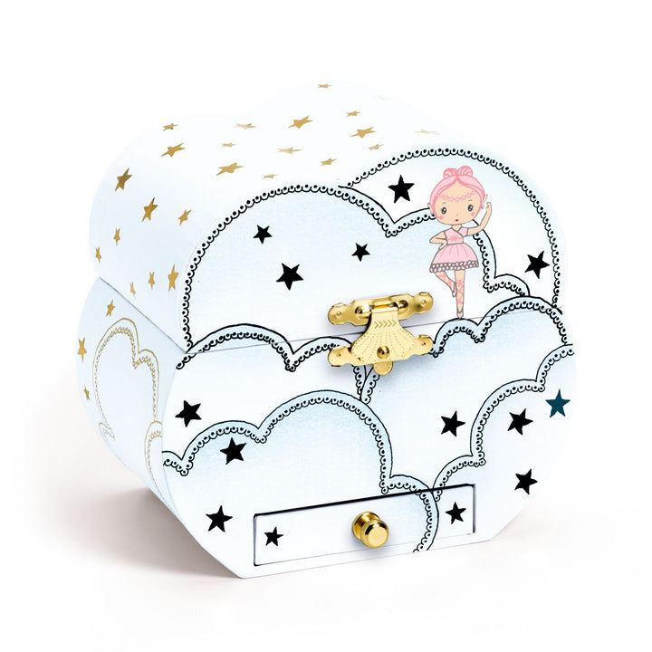 Djeco Tinyly Wooden Musical Jewellery Box – Elfe’s Song