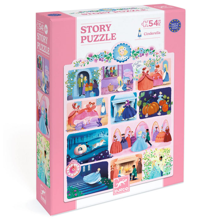 Djeco Cinderella Story Puzzle – 54 Piece