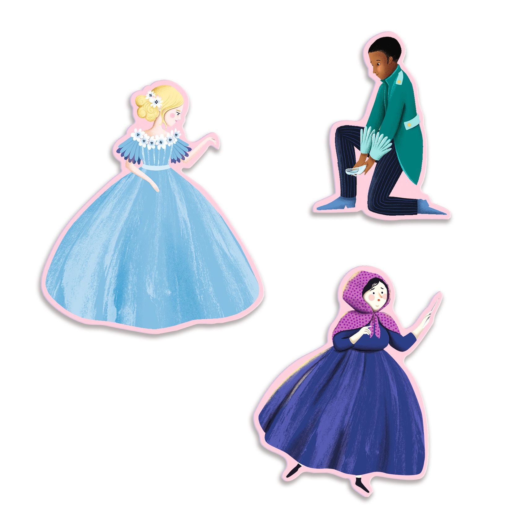 Djeco Cinderella Story Puzzle – 54 Piece
