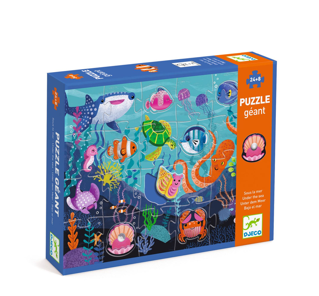 Djeco Giant Under The Sea Puzzle – 24 Piece