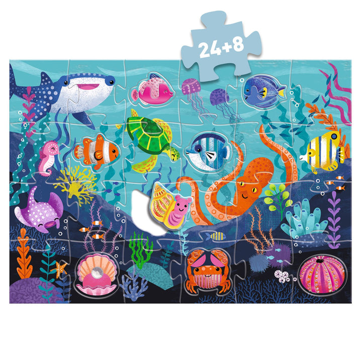 Djeco Giant Under The Sea Puzzle – 24 Piece