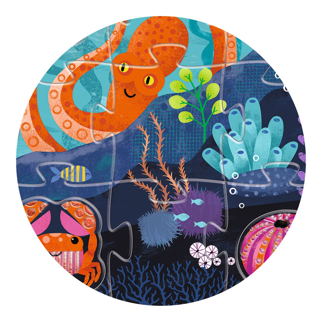 Djeco Giant Under The Sea Puzzle – 24 Piece
