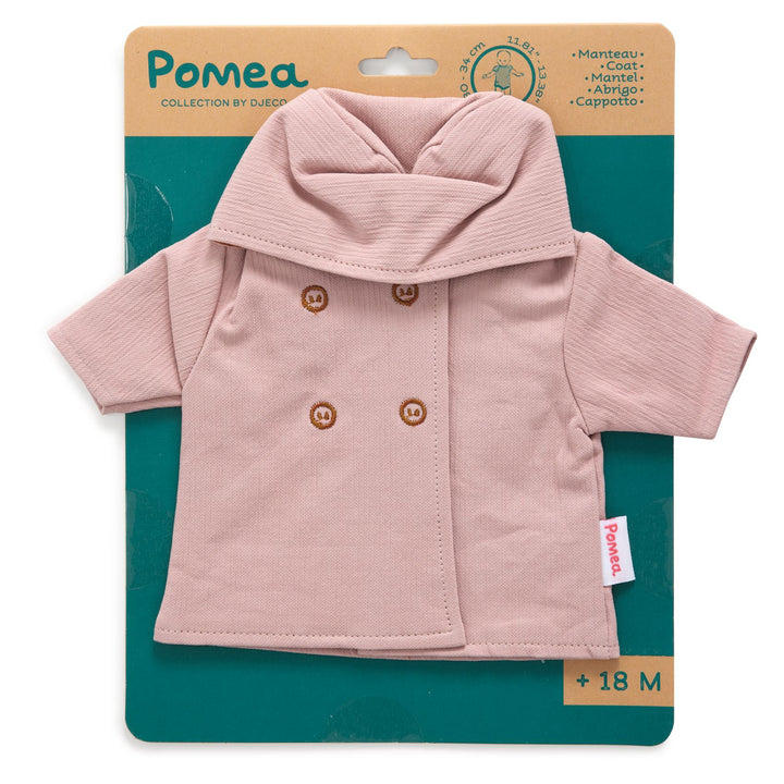 Djeco Pomea Baby Doll Hooded Coat by Petit Pan