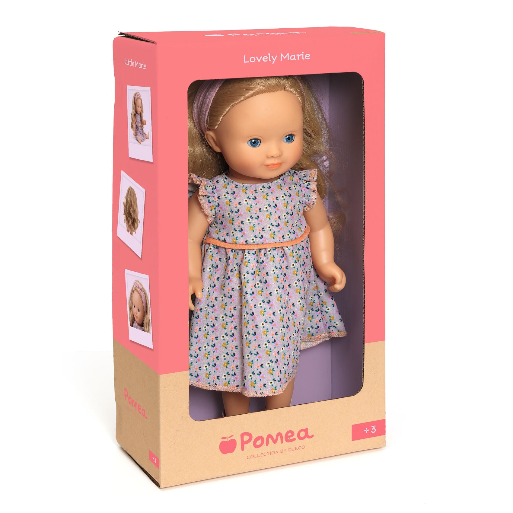 Djeco Pomea Standing Baby Girl Doll – Lovely Marie