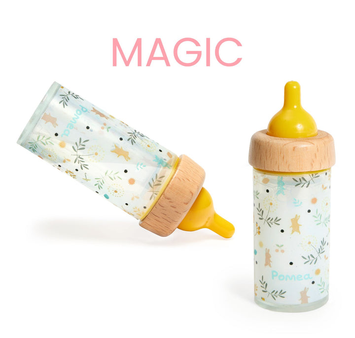 Djeco Pomea Baby Doll Magic Feeding Bottle