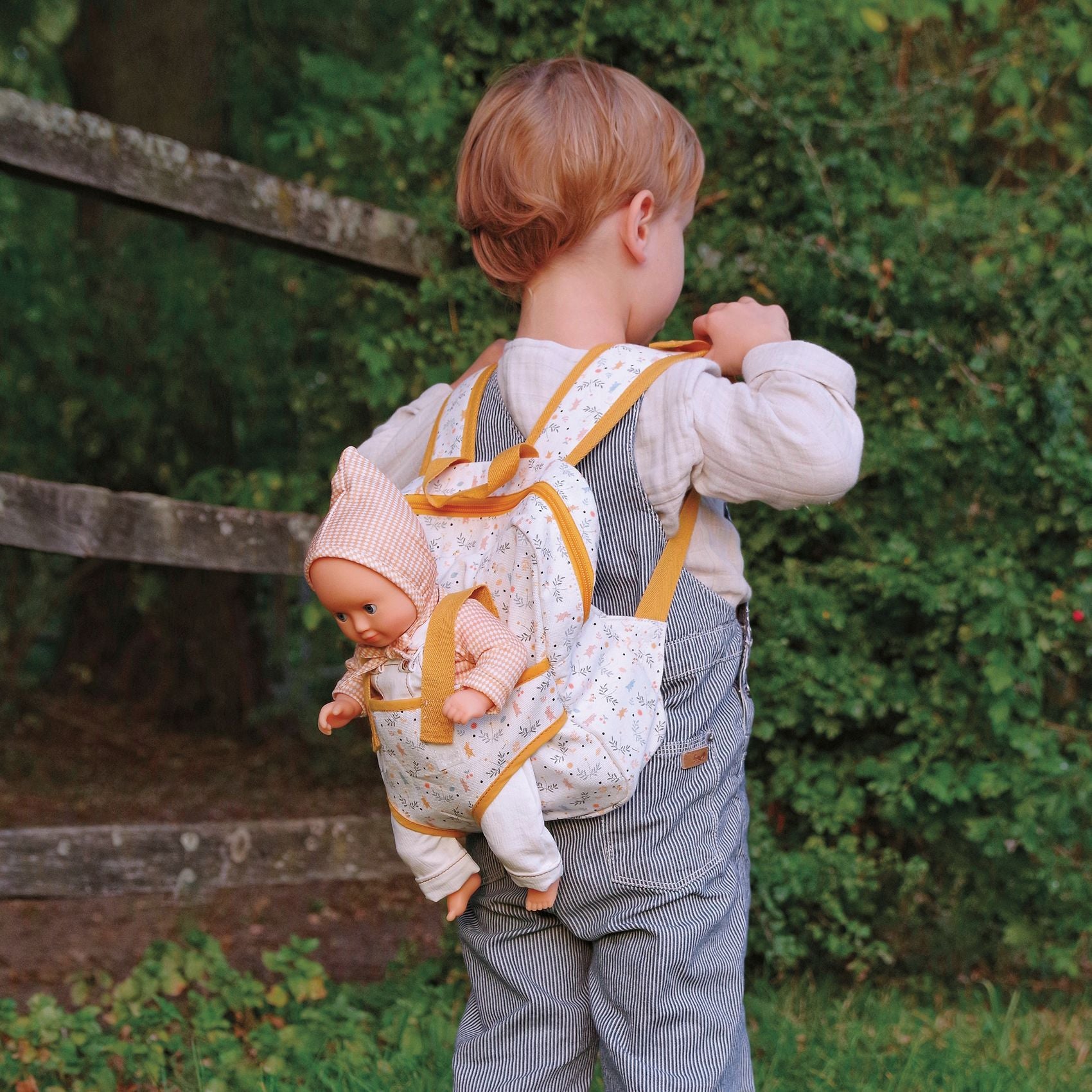 Djeco Pomea 2-In-1 Doll Backpack & Carrier
