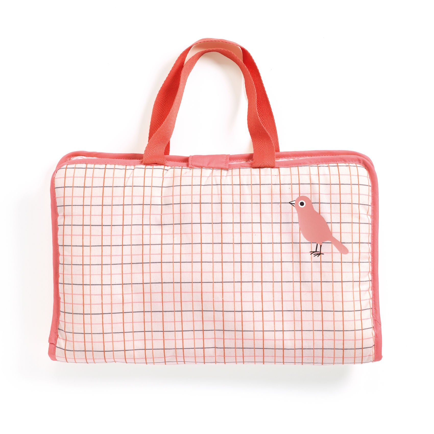 Djeco Pomea Doll Changing Bag Set – Pink Peak