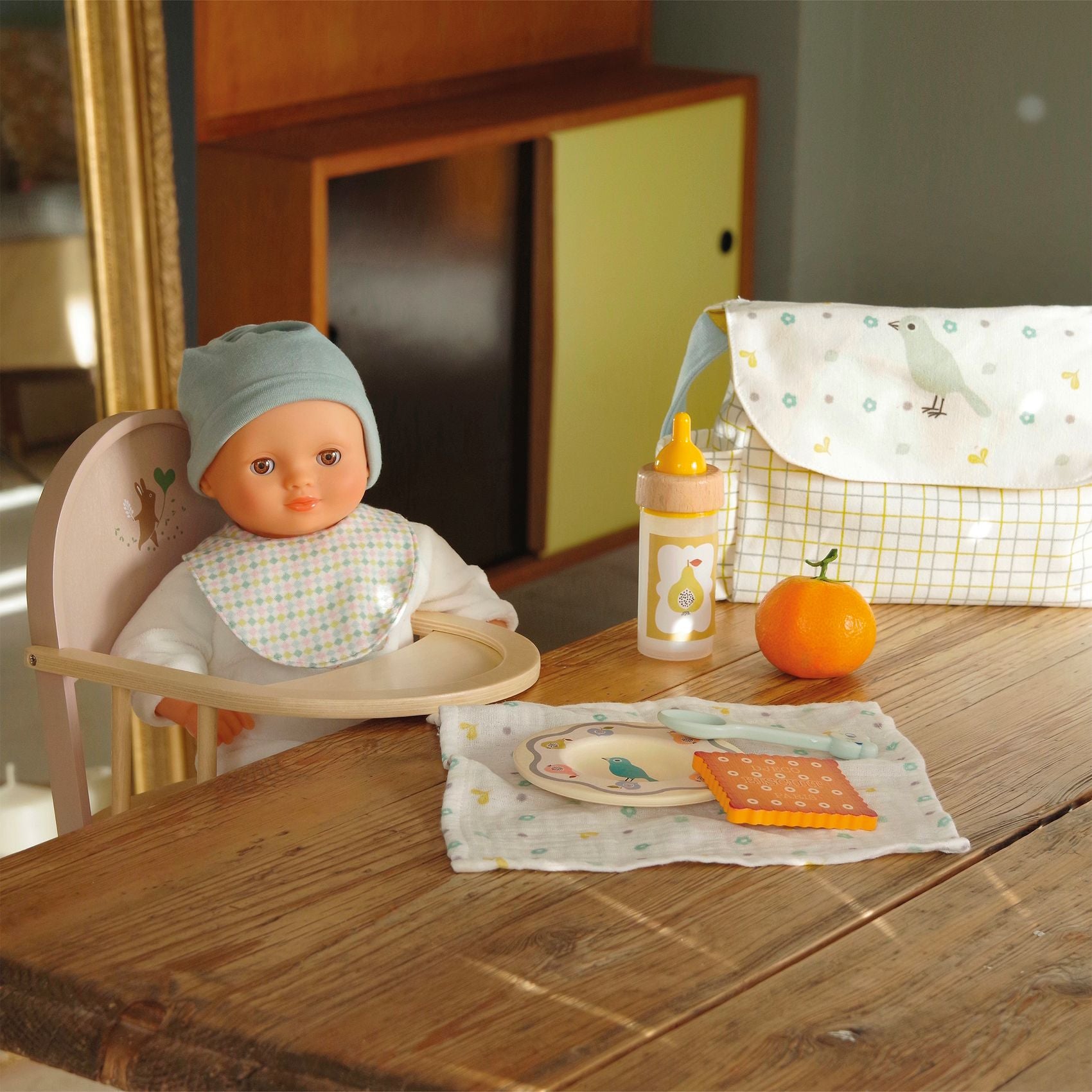 Djeco Pomea Doll Mealtime Set