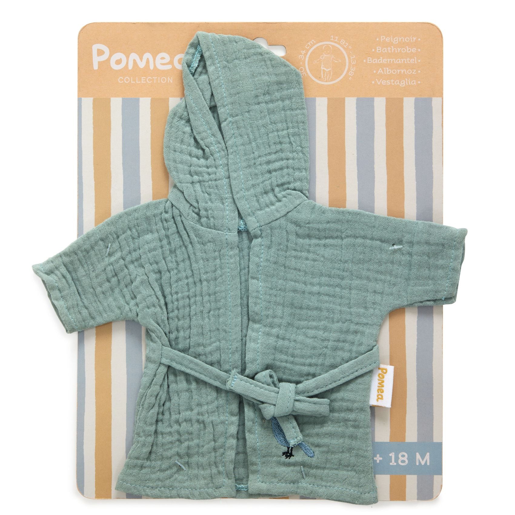 Djeco Pomea Baby Doll Bathrobe