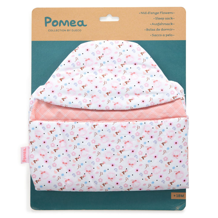 Djeco Pomea Doll Sleep Sack – Flowers