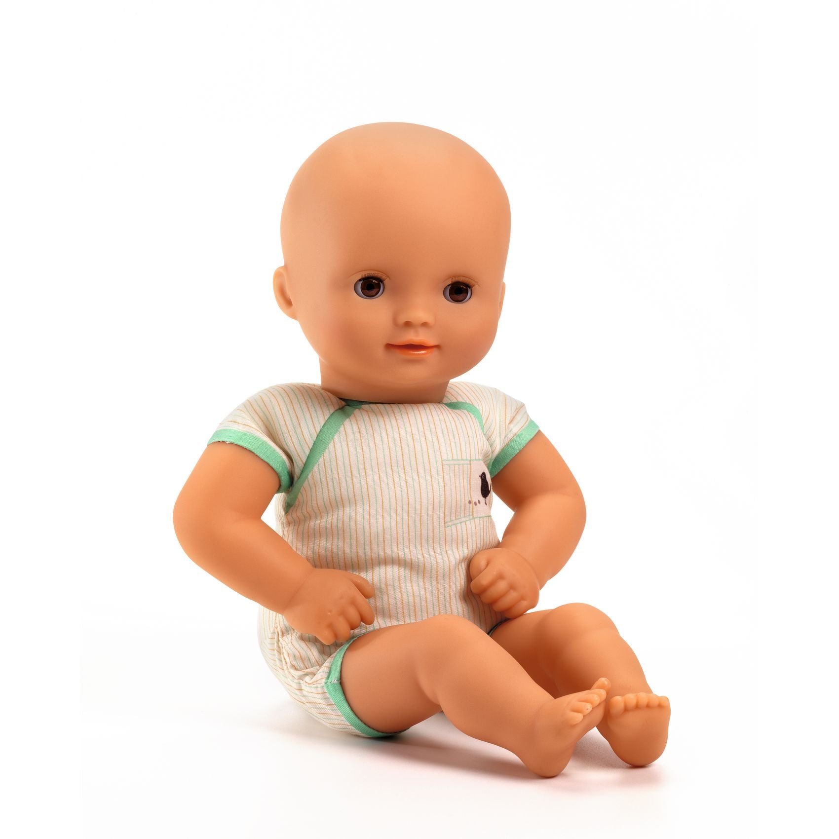 Djeco Pomea Soft Body Baby Girl Doll – Jacinthe