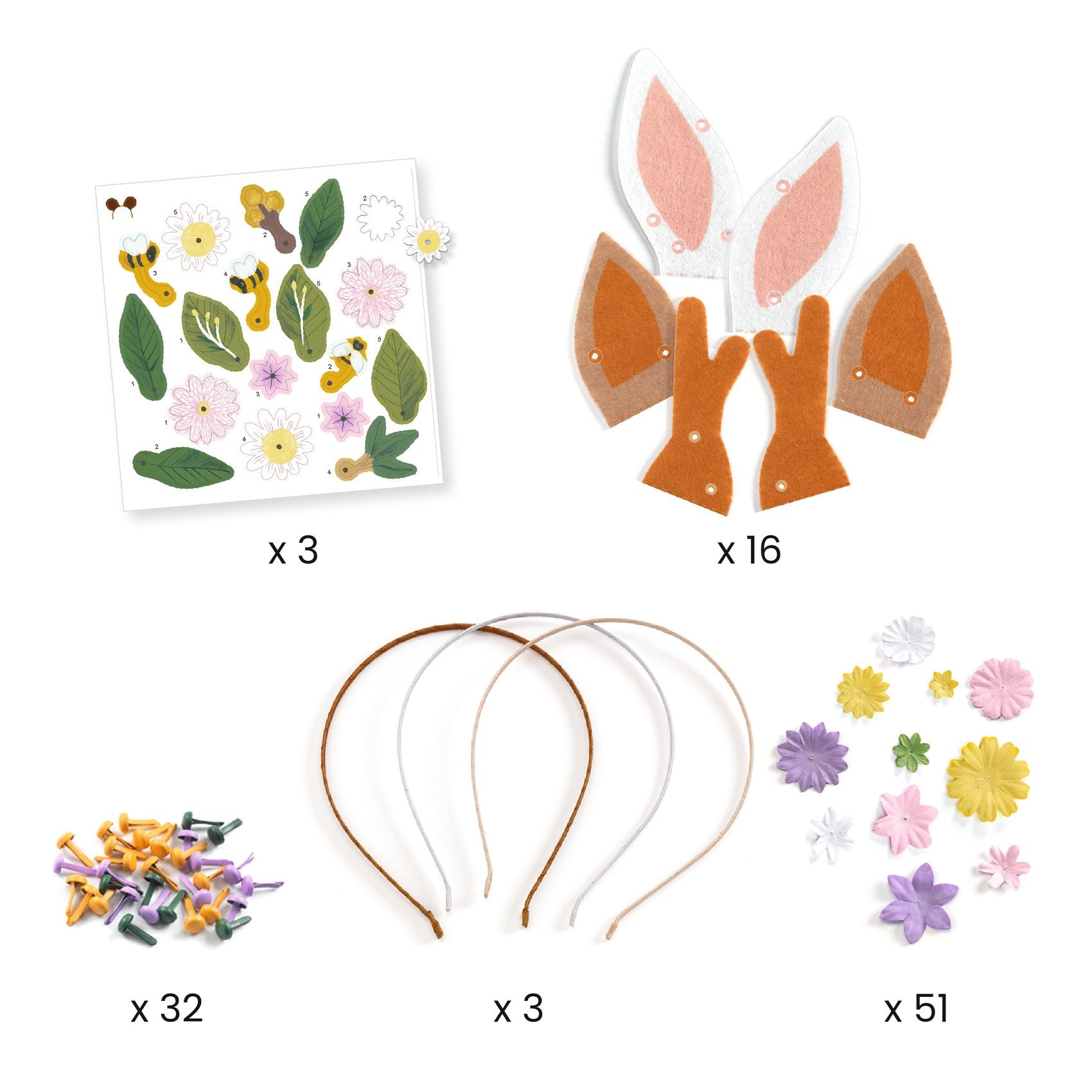 Djeco Do It Yourself – Flower Friends