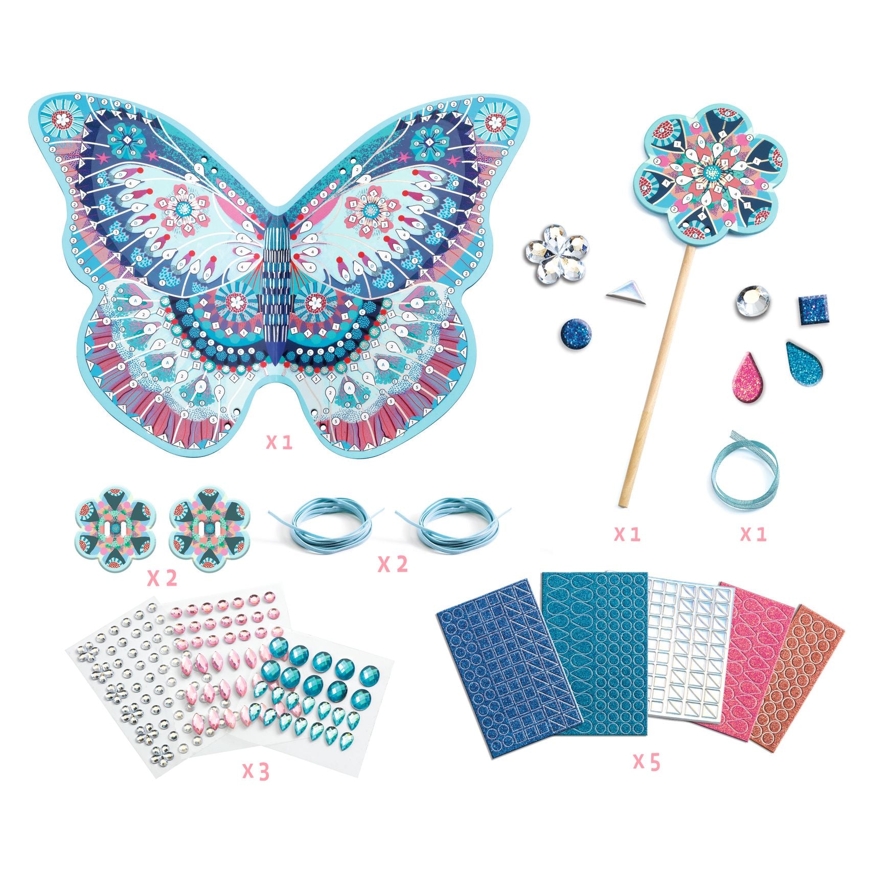 Djeco Do It Yourself – Like a Fairy Wings & Wand