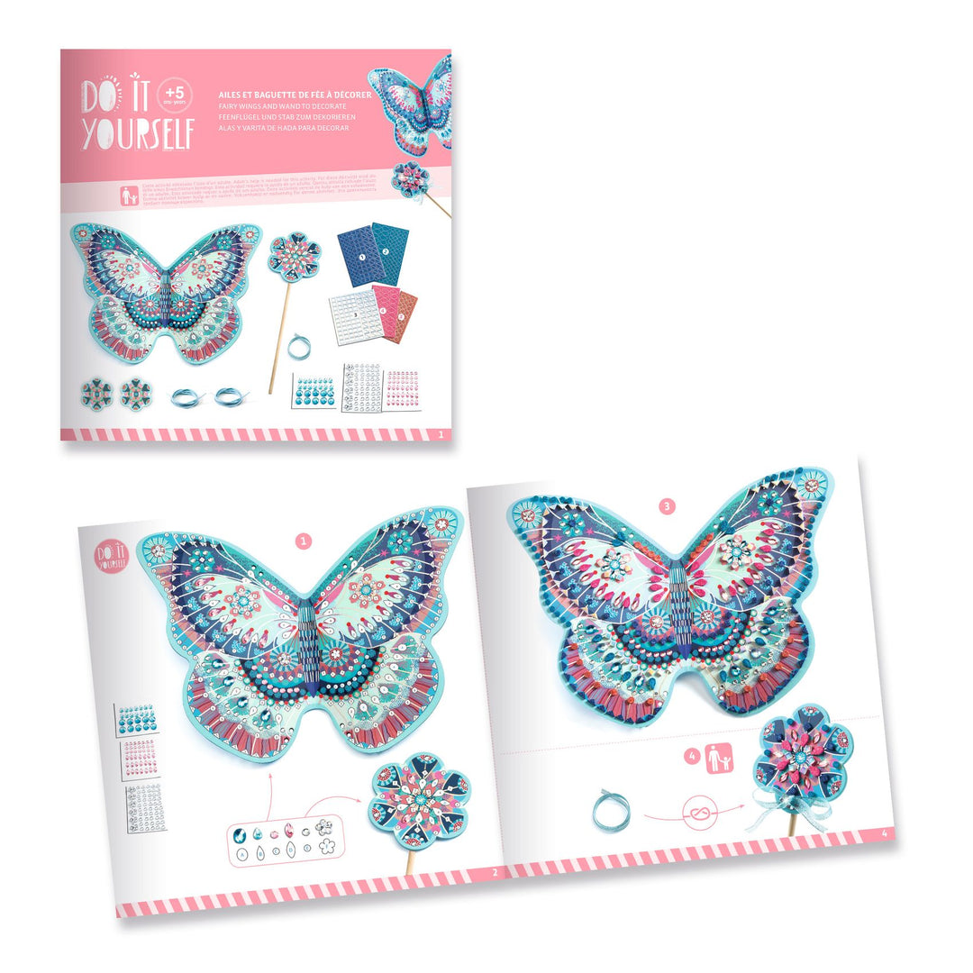 Djeco Do It Yourself – Like a Fairy Wings &amp; Wand