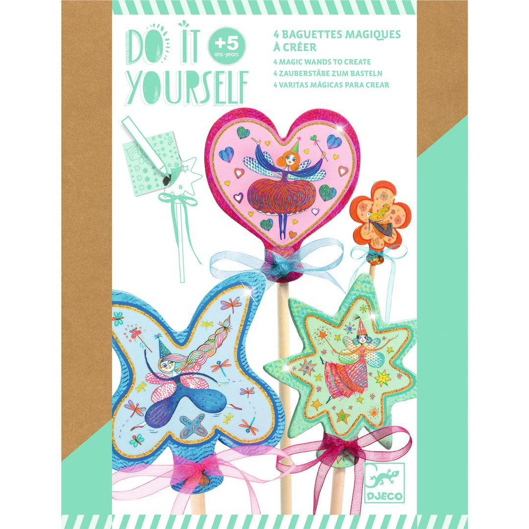 Djeco Do It Yourself Magic Wands – Little Fairies