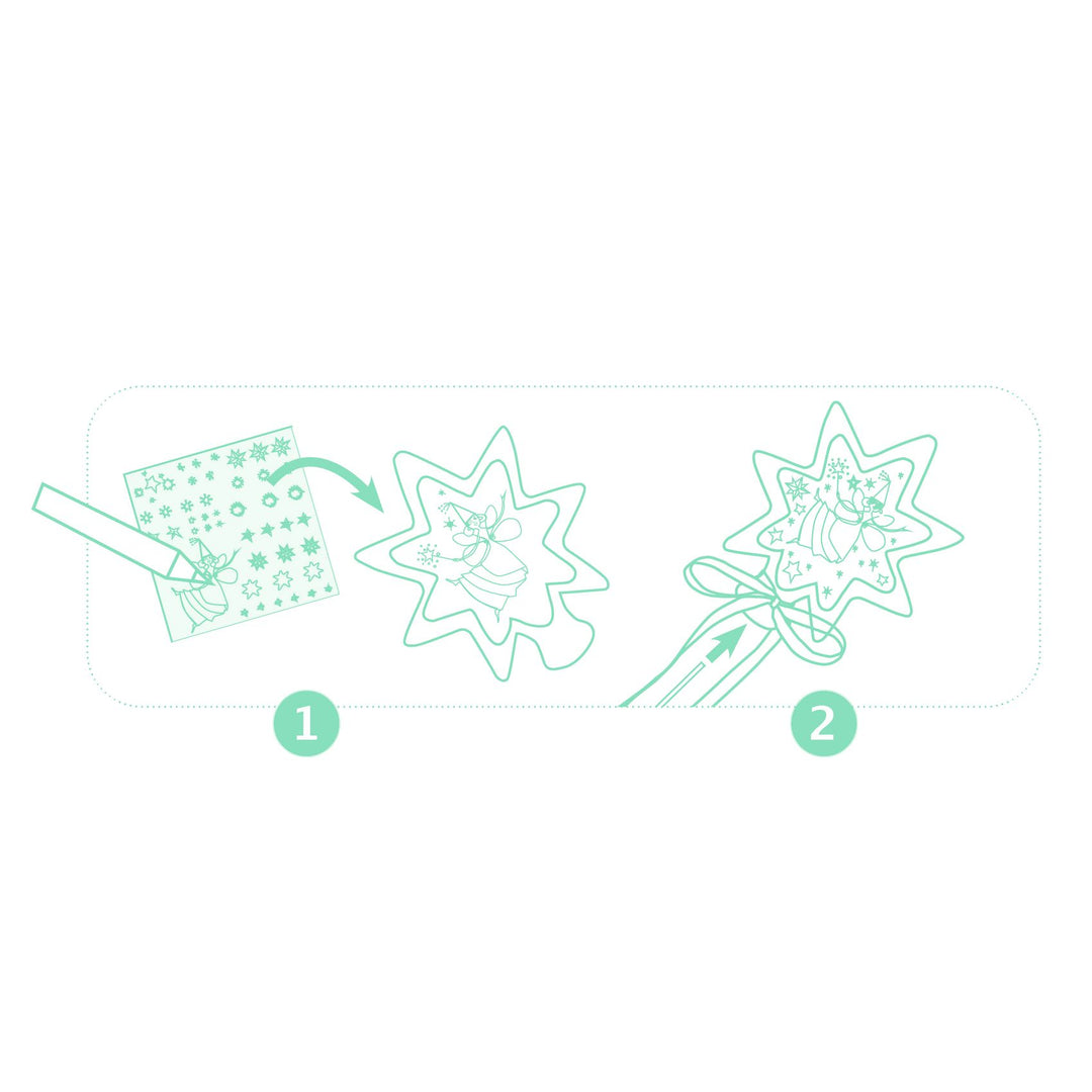 Djeco Do It Yourself Magic Wands – Little Fairies