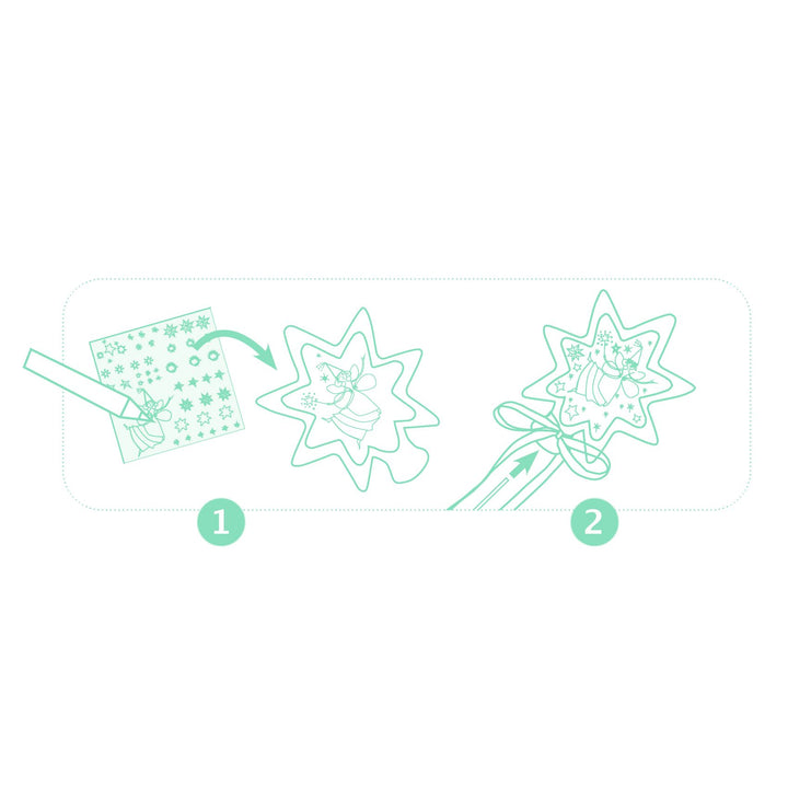 Djeco Do It Yourself Magic Wands – Little Fairies
