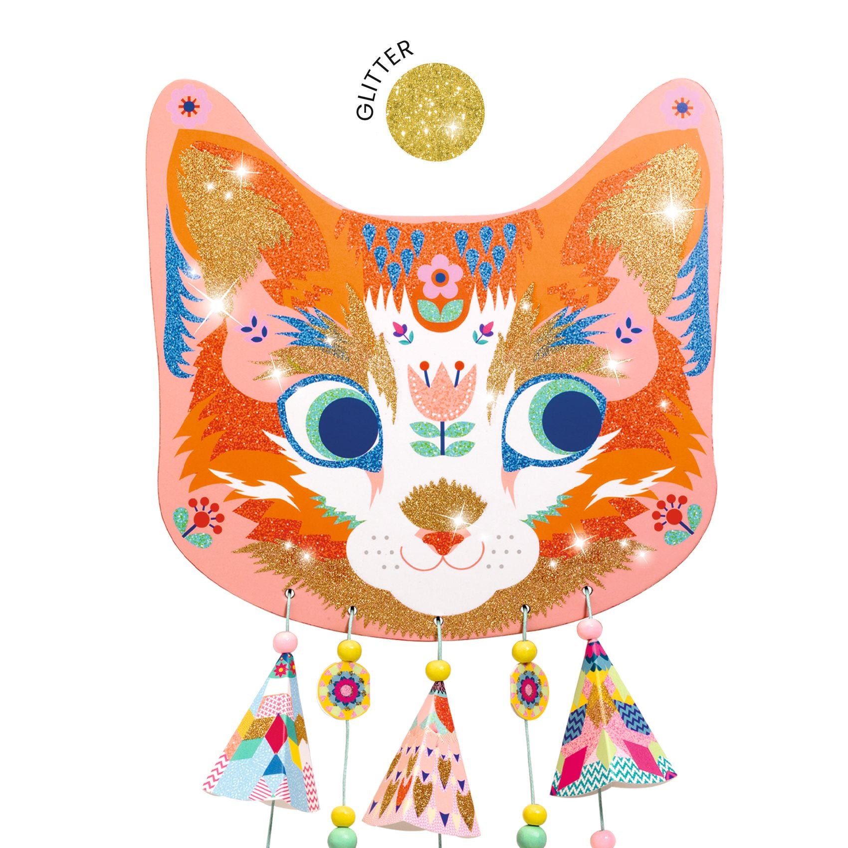 Djeco Do It Yourself Wind Chime – Kitty