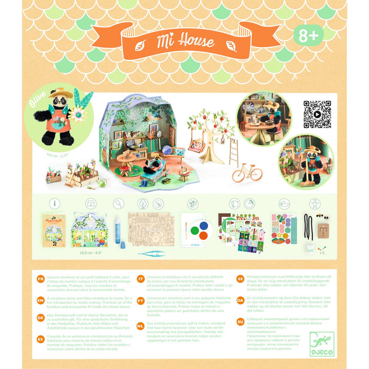 Djeco Do It Yourself Mi House – Olive